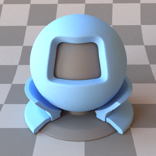 Diffuse material preview